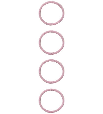 Name It Hårelastikker - NkfRiga - 4-pak - Keepsake Lilac/m. Glit