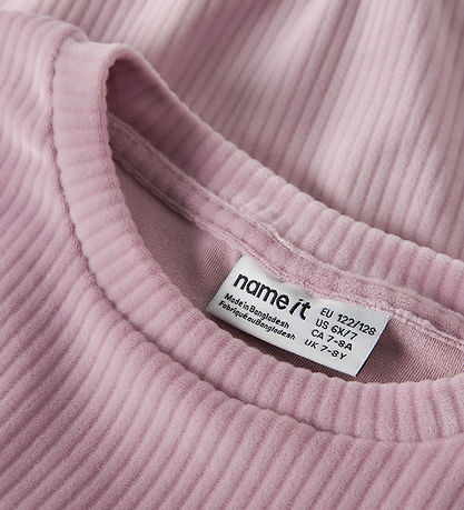 Name It Bluse - NkfVeloa - Velvet - Keepsake Lilac