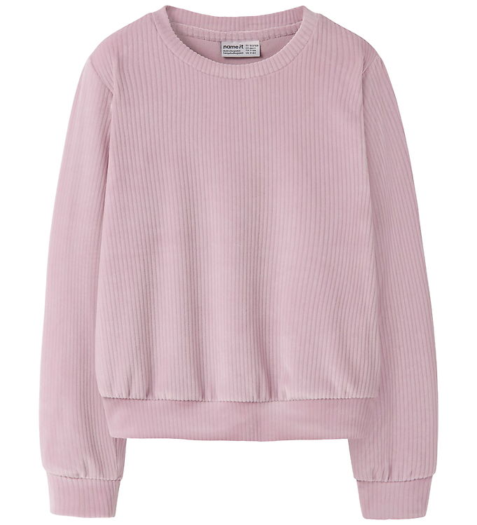 Name It Bluse - Fløjlsvelour - NkfVeloa - Keepsake Lilac