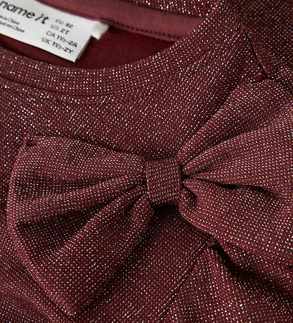 Name It Bluse - NmfRoisin - Burgundy