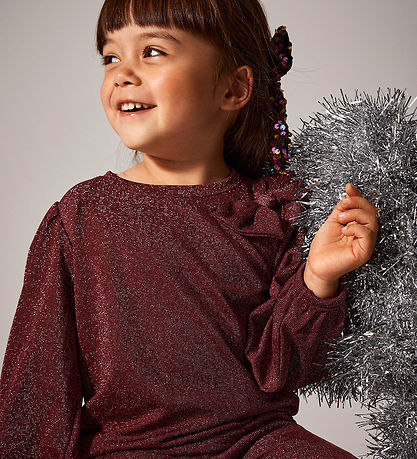 Name It Bluse - NmfRoisin - Burgundy Name It Bluse - NmfRoisin - Burgundy