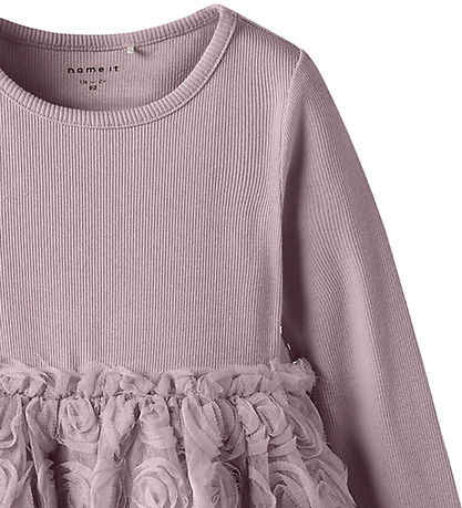 Name It Kjole - Tyl - NmfSykia - Keepsake Lilac Name It Kjole - Tyl - NmfSykia - Keepsake Lilac