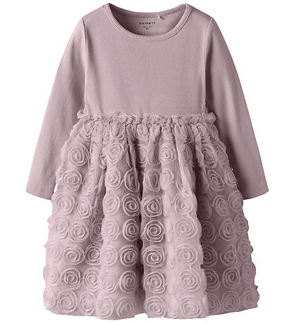 Name It Kjole - Tyl - NmfSykia - Keepsake Lilac Name It Kjole - Tyl - NmfSykia - Keepsake Lilac