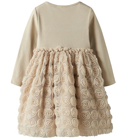 Name It Kjole - Tyl - NmfSykia - Cement Name It Kjole - Tyl - NmfSykia - Cement