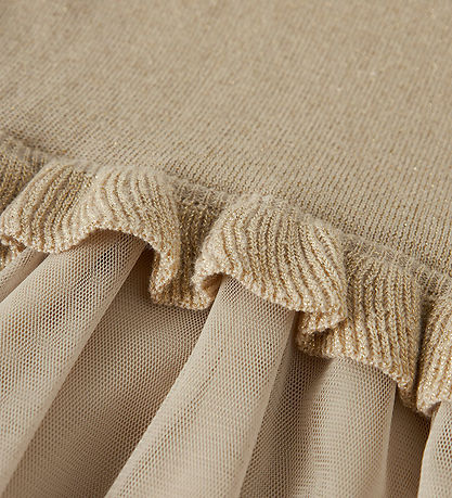 Name It Kjole - Strik - NmfRefraja - Cement