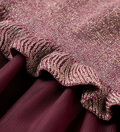 Name It Kjole - Strik - NmfRefraja - Burgundy Name It Kjole - Strik - NmfRefraja - Burgundy