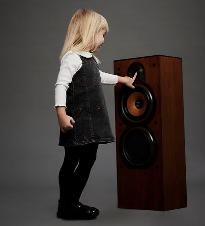 Name It Denimkjole - NmfBrynn - Medium Grey Denim/Flower