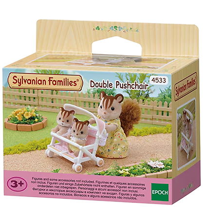 Sylvanian Families - Double Pushchair - 4533