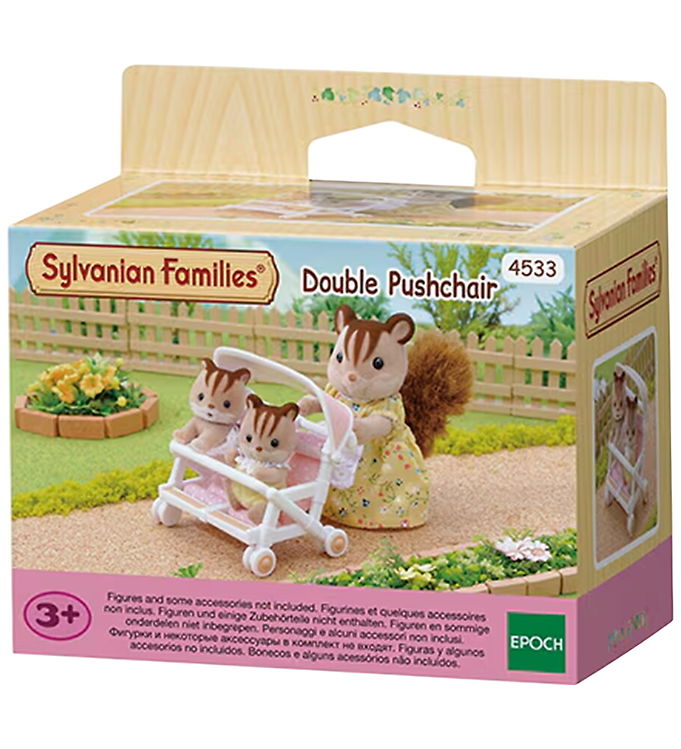 Sylvanian Families - Double Pushchair - 4533