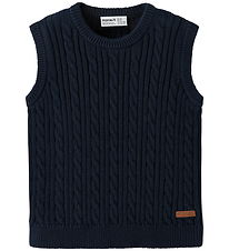 Name It Vest - Strik - NmmRoman - Navy Blazer Name It Vest - Strik - NmmRoman - Navy Blazer