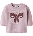 Name It Bluse - Strik - NbfRebow - Keepsake Lilac Name It Bluse - Strik - NbfRebow - Keepsake Lilac