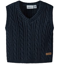 Name It Vest - Strik - NbmRoman - Navy Blazer Name It Vest - Strik - NbmRoman - Navy Blazer