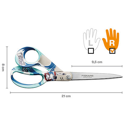 Fiskars Moomin Saks - Universal 21 cm - Mumi Far Fiskars Moomin Saks - Universal 21 cm - Mumi Far