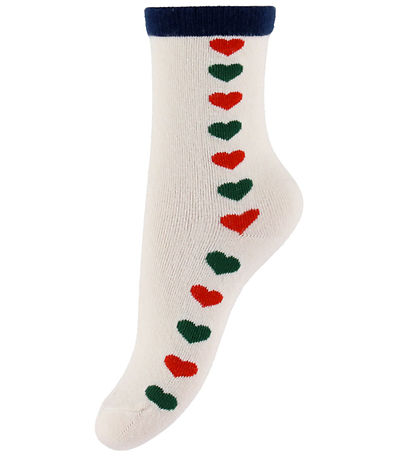 Konges Sløjd Strømper - 2-pak - Heart Mix