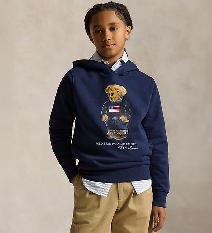 Polo Ralph Lauren Hættetrøje - Core Bear - Cruise Navy