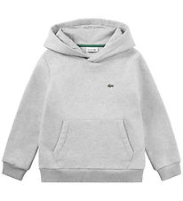 Lacoste Hættetrøje - Core - Argent Chine Heather