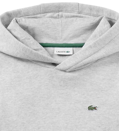 Lacoste Hættetrøje - Core - Argent Chine Heather