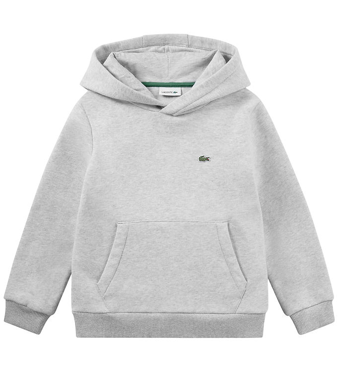 Lacoste Hættetrøje - Core - Argent Chine Heather