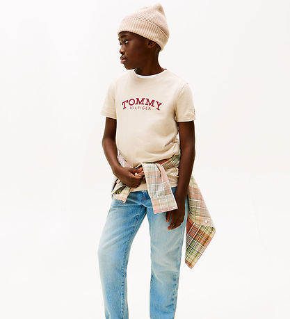 Tommy Hilfiger T-shirt - Monitype - Gulf Sand/Beige