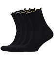 Rosemunde Strømper - 4-pak - Rh Arlanta - Black/Silver/Gold