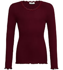Rosemunde Bluse - RkBalta - Lace - Tawny Port