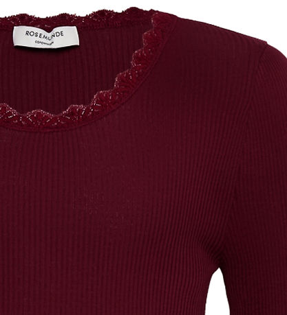 Rosemunde Bluse - RkBalta - Lace - Tawny Port
