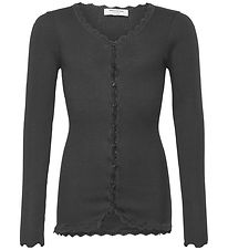 Rosemunde Cardigan - RkBalta - Modal Lace - Magnet