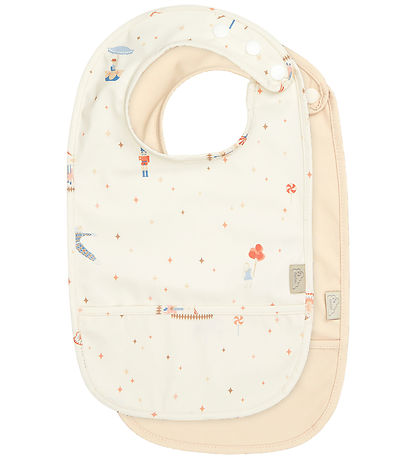 Cam Cam Hagesmække m. Lomme - 2-pak - Carousel