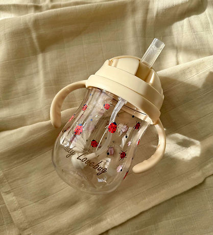 Vanilla Copenhagen Drikkedunk m. Sugerør - Tritan - 300 ml - Tra