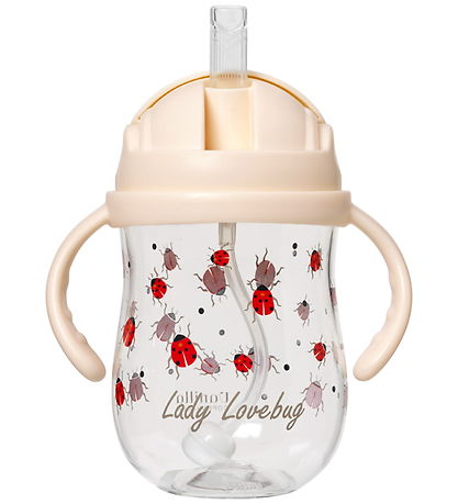 Vanilla Copenhagen Drikkedunk m. Sugerør - Tritan - 300 ml - Tra