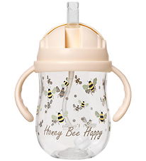 Vanilla Copenhagen Drikkedunk m. Sugerør - Tritan - 300 ml - Tra