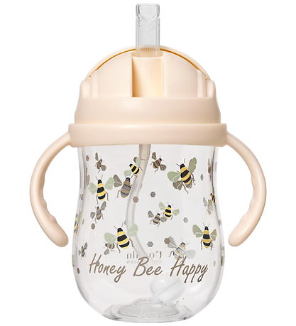 Vanilla Copenhagen Drikkedunk m. Sugerør - Tritan - 300 ml - Tra