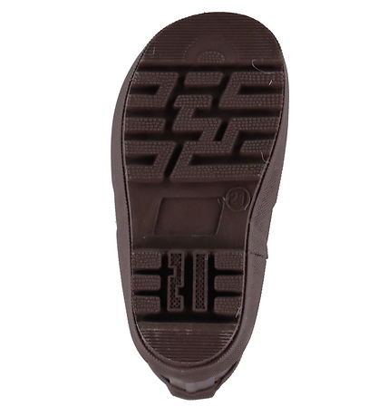 Pom Pom Gummistøvler m. For - Ankel - Chocolate Heart