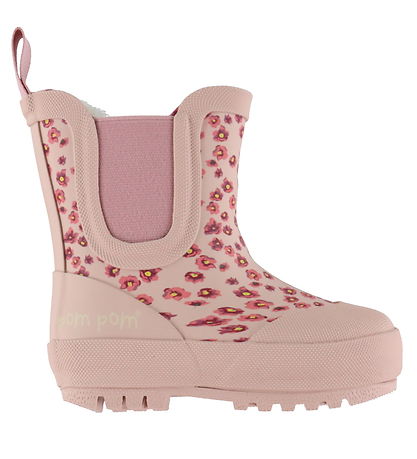 Pom Pom Gummistøvler m. For - Ankel - Autumn Anemone Mini