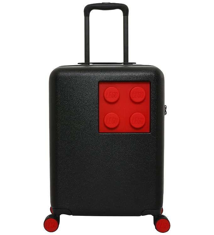 LEGO® Kuffert - Brick 2x2 - 20" - Sort/Bright Red
