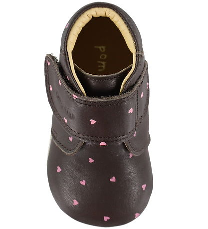 Pom Pom Skindfutter - Beginners Velcro - Heart AOP