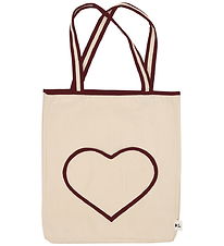 Design Letters Mulepose - In My Heart - Natural /Syrrah Burgundy