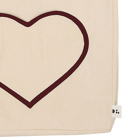 Design Letters Mulepose - In My Heart - Natural /Syrrah Burgundy