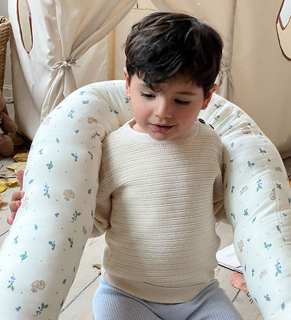 Cam Cam Sengeslange - OCS - 180x15x13 cm - Blueberries