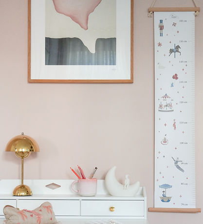 Cam Cam Højdemåler - 70 cm-160 cm - White