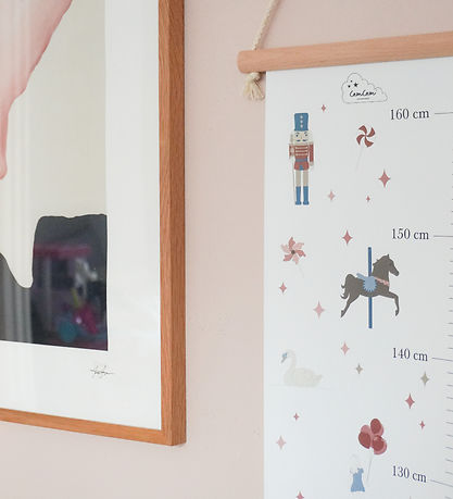 Cam Cam Højdemåler - 70 cm-160 cm - White