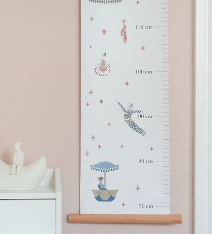 Cam Cam Højdemåler - 70 cm-160 cm - White