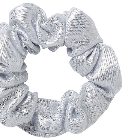 Name It Scrunchie - 2-pak - NkfRiglitter - Silver Name It Scrunchie - 2-pak - NkfRiglitter - Silver