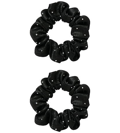 Name It Scrunchie - 2-pak - NkfRiglitter - Black Name It Scrunchie - 2-pak - NkfRiglitter - Black