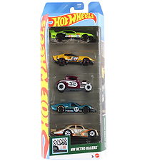 Hot Wheels Biler - 5-pak - HW Retro Racers