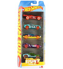 Hot Wheels Biler - 5-pak - Stunt Tracks