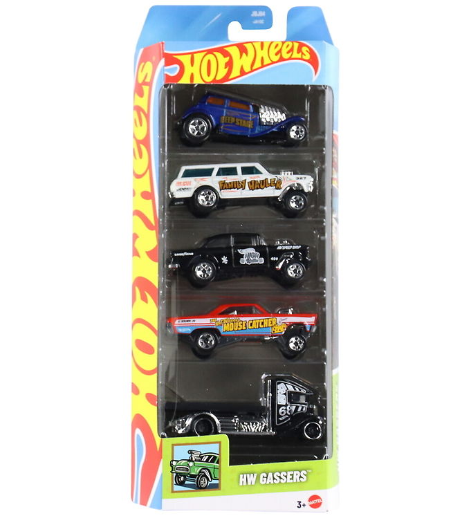 Hot Wheels Biler - 5-pak - HW Gassers