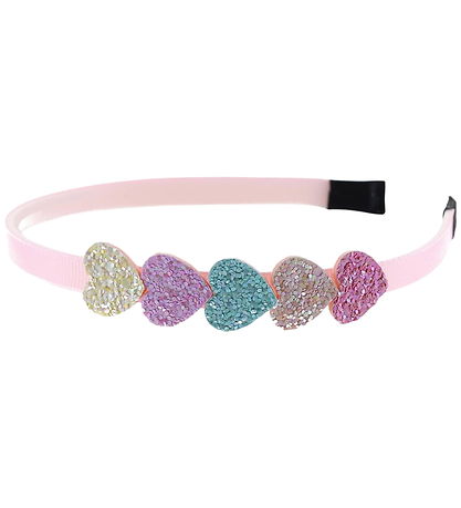 By Stær Hårbøjle - Hjerte - Regnbue Pastel By Stær Hårbøjle - Hjerte - Regnbue Pastel