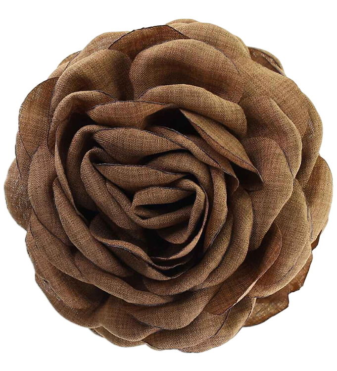 By Stær Hårklemme - Daisy - 12 cm - Stor - Mørkebrun