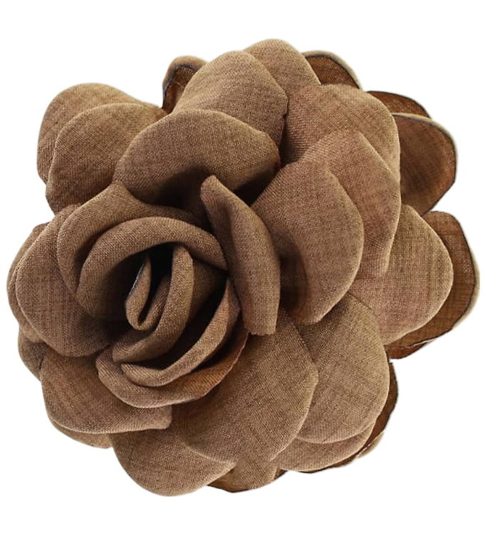 By Stær Hårklemme - Daisy - 8 cm - Lille - Mørkebrun